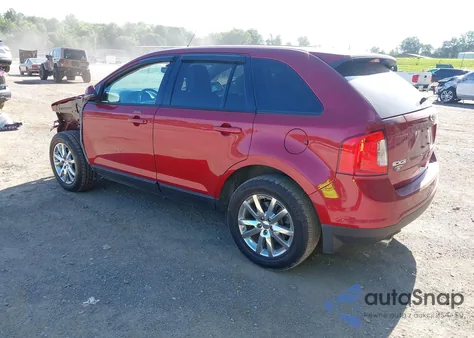 2013 Ford Edge Sel из США, поврежденный, VIN 2FMDK3JC5DBE17278